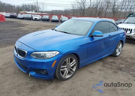 2017 BMW 230I xDrive z USA, uszkodzony, nr VIN WBA2H9C35HV642236